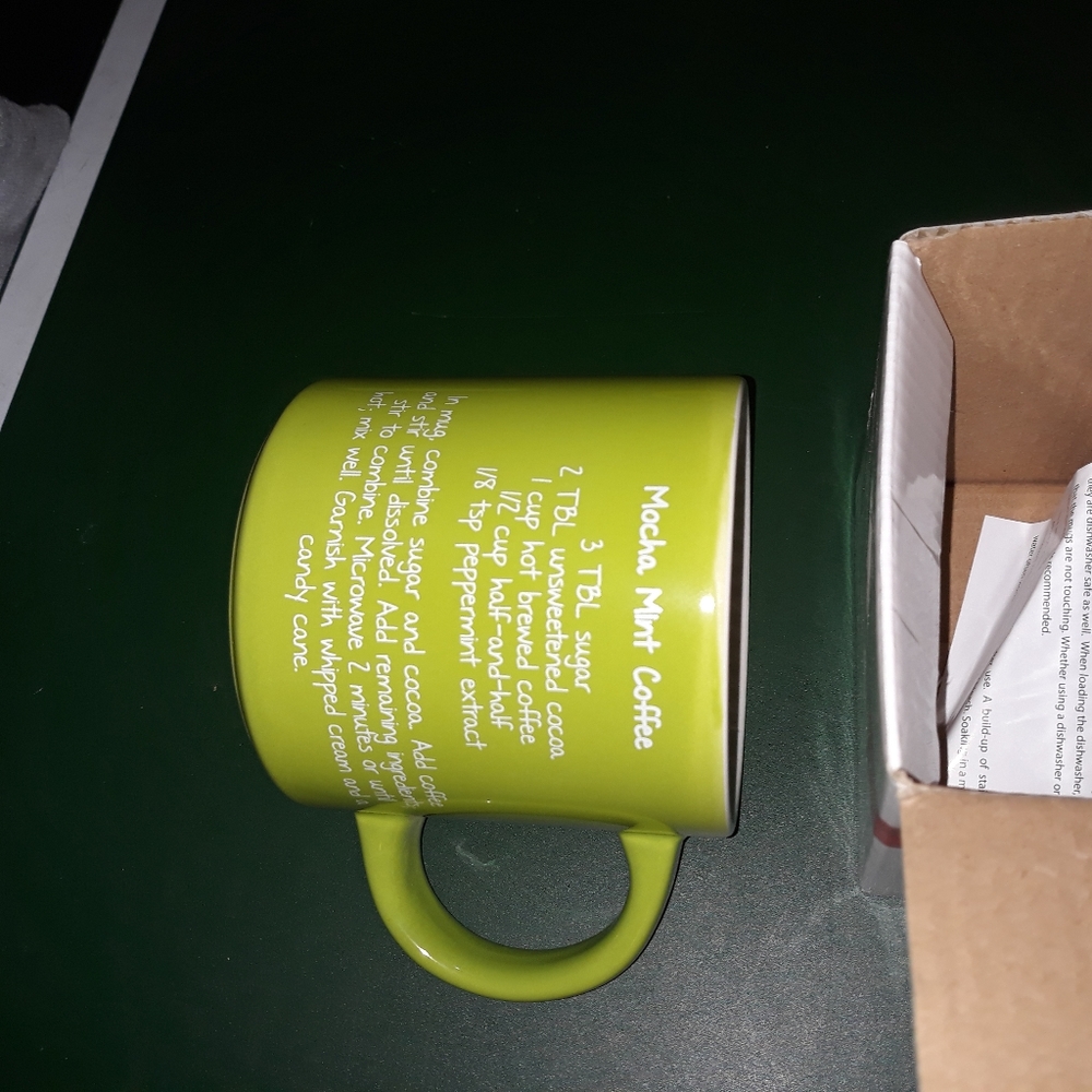 Mr Food coffee cup gift box with recipe design NWT collection funny mug decor - Picture 4 of 16